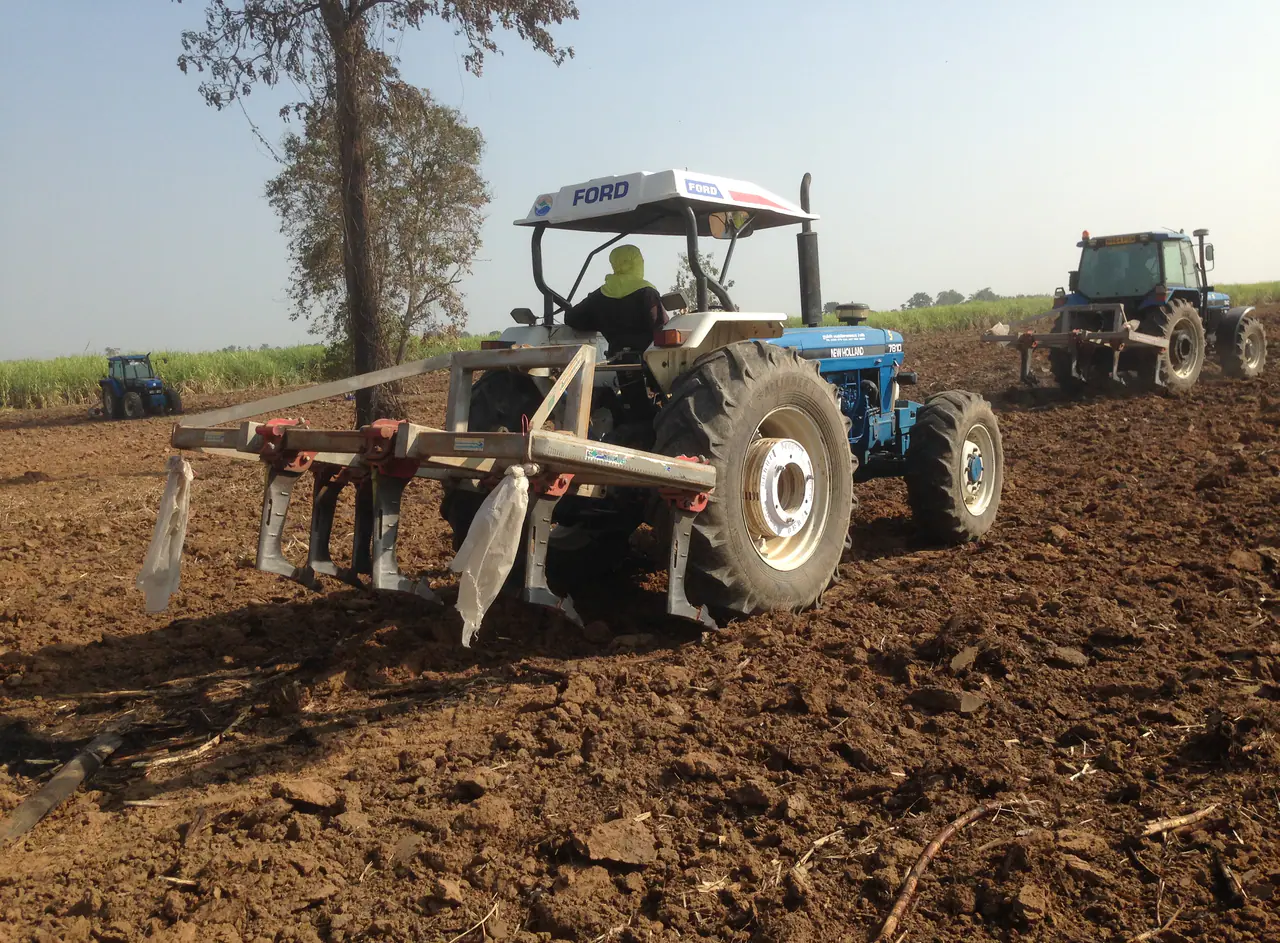 Field equipment establishing a perennial grass production system