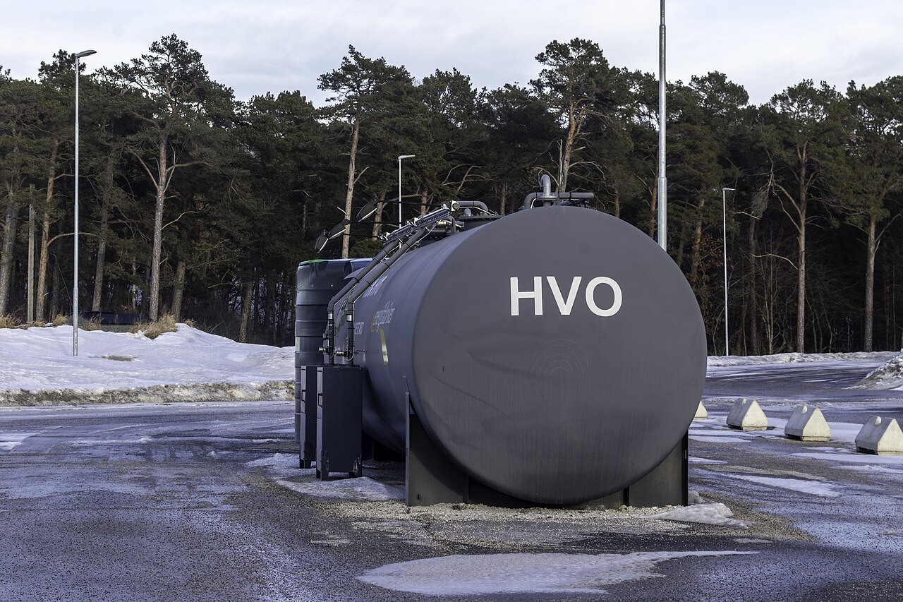 HVO storage in Visby, Sweden. Product context, not a UK import terminal or a shipment covered by the determination.